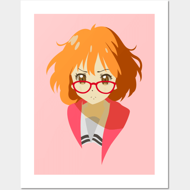 Mirai Kuriyama T-Shirt Wall Art by sfajar